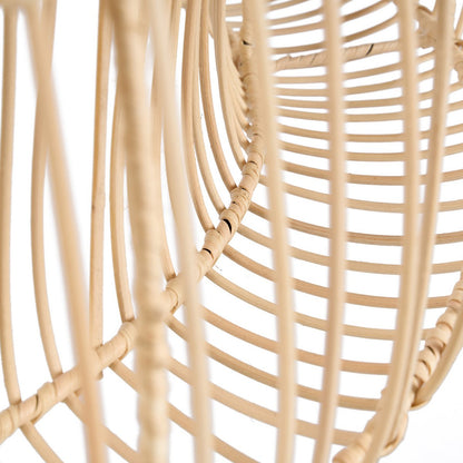 Rattan-Pendelleuchte, 84 cm – natürlicher Matchabesen