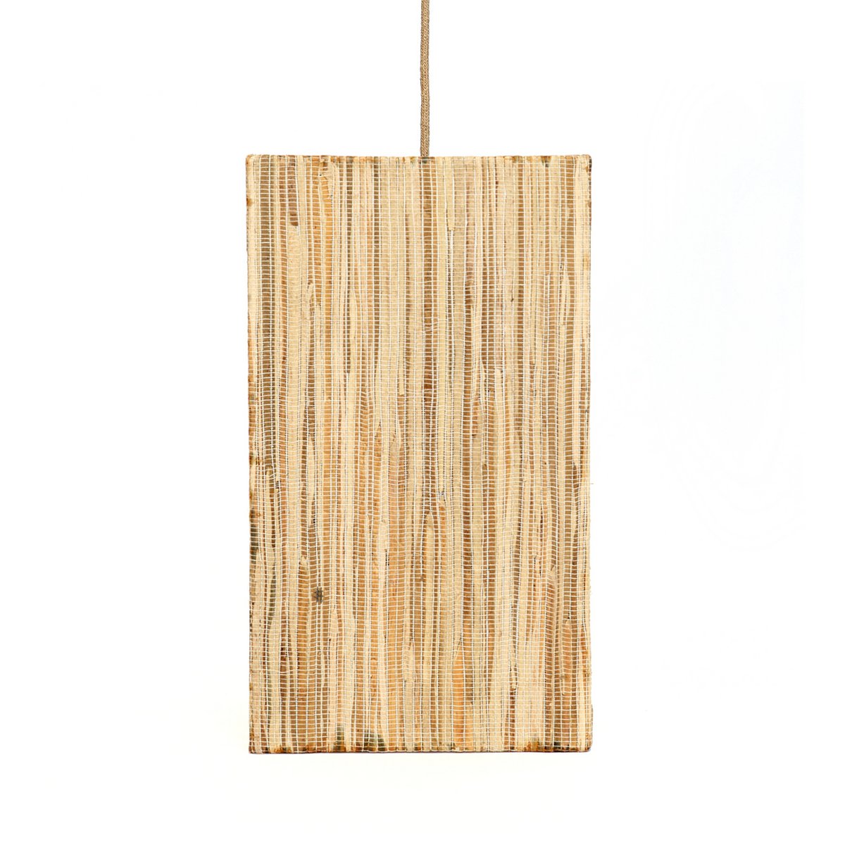 Vandhyacint-pendelskærm 20 × 35 cm – lille, beige