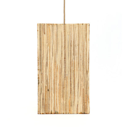 Vandhyacint-pendelskærm 20 × 35 cm – lille, beige