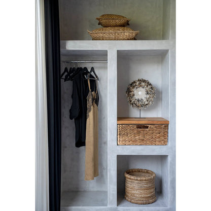 Seagrass basket, cylinder - 38 cm