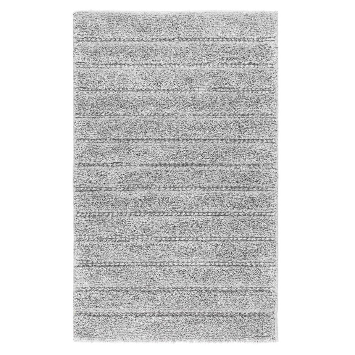 Badematte California, Baumwolle – White Smoke 100×60 cm