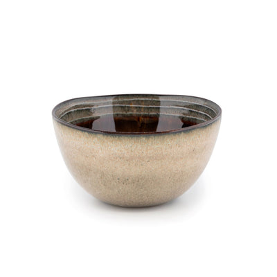 Round stoneware cereal bowl 15 × 8 cm – Comporta