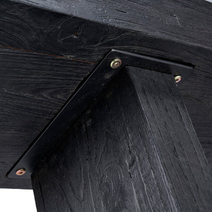 Stance konsolbord, 86 cm - Sort teak