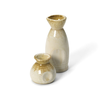 Ceramic sauce pourer small, beige - Da Rocha style