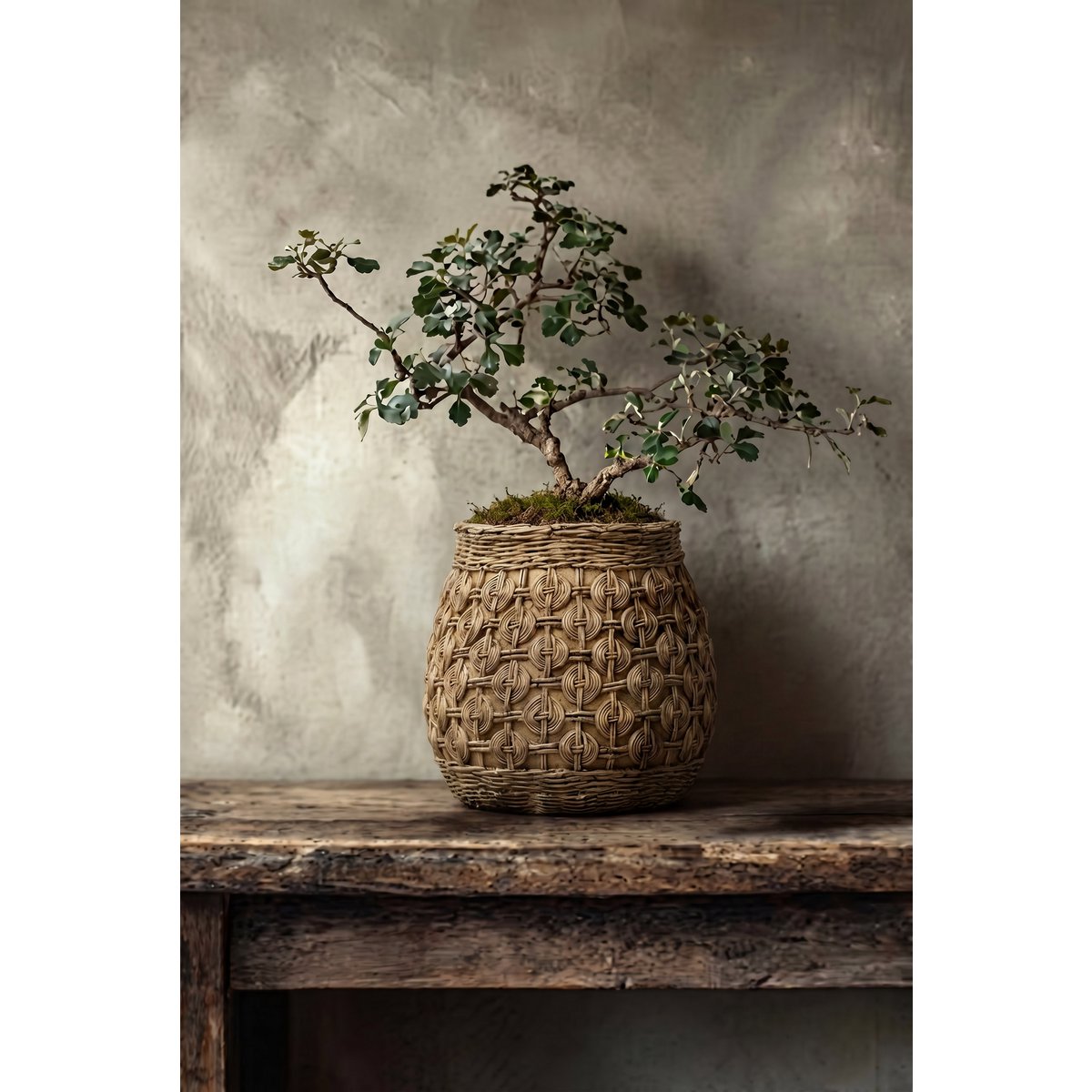 Concrete knot planter XL - 28 × 28 × 25 cm