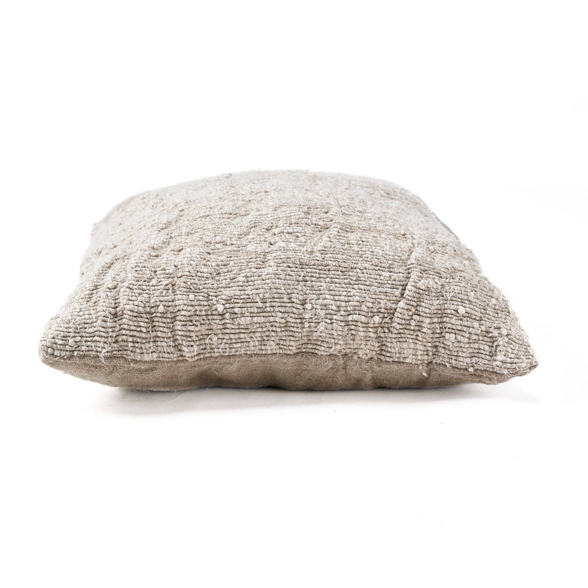 Linen cushion cover, natural - 50×50 cm