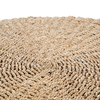 Round sisal rug ø 100 cm - natural, woven in Indonesia