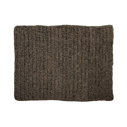 Seagrass rug 200 × 300 cm - natural black, woven in Indonesia