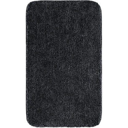 Badekåbemåtte i akryl, mørkegråmeleret 60×100 cm