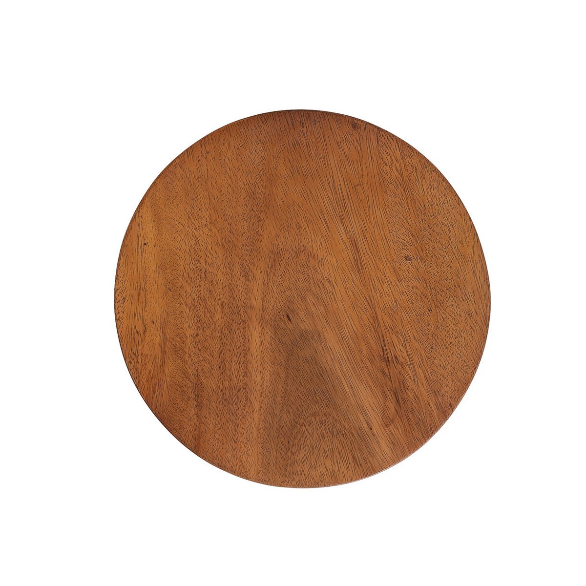 Teak wood side table, single form - Natural