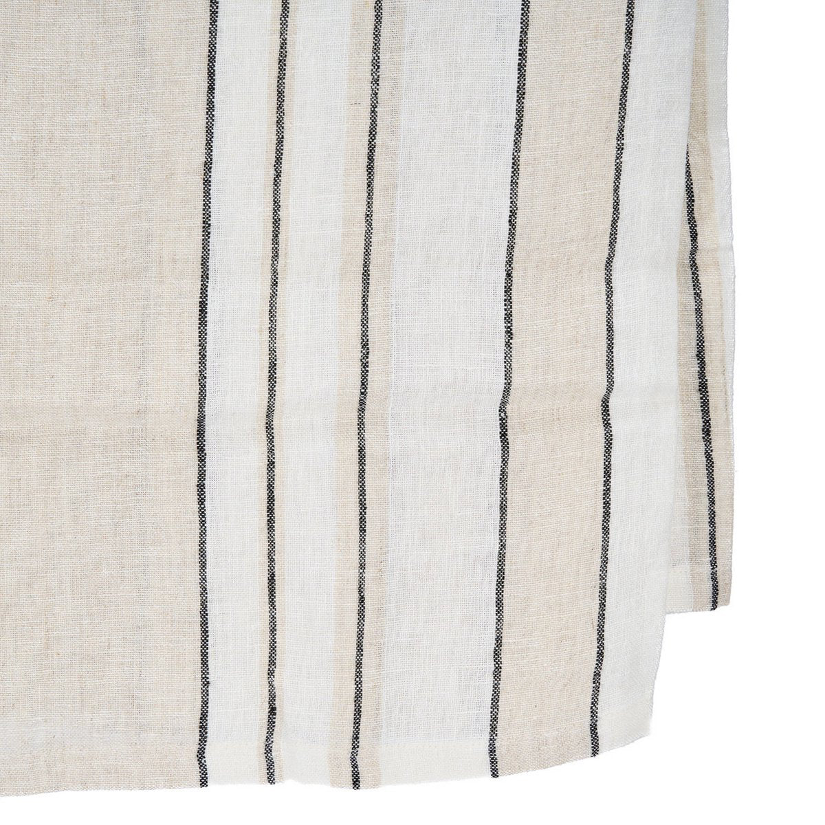 Linen tablecloth, striped, 150×300 cm