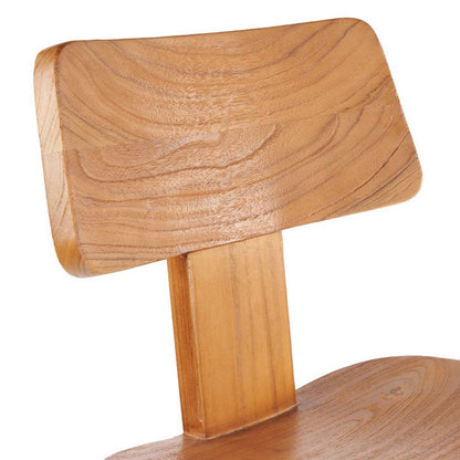 Wooden barstool, natural - 109cm H