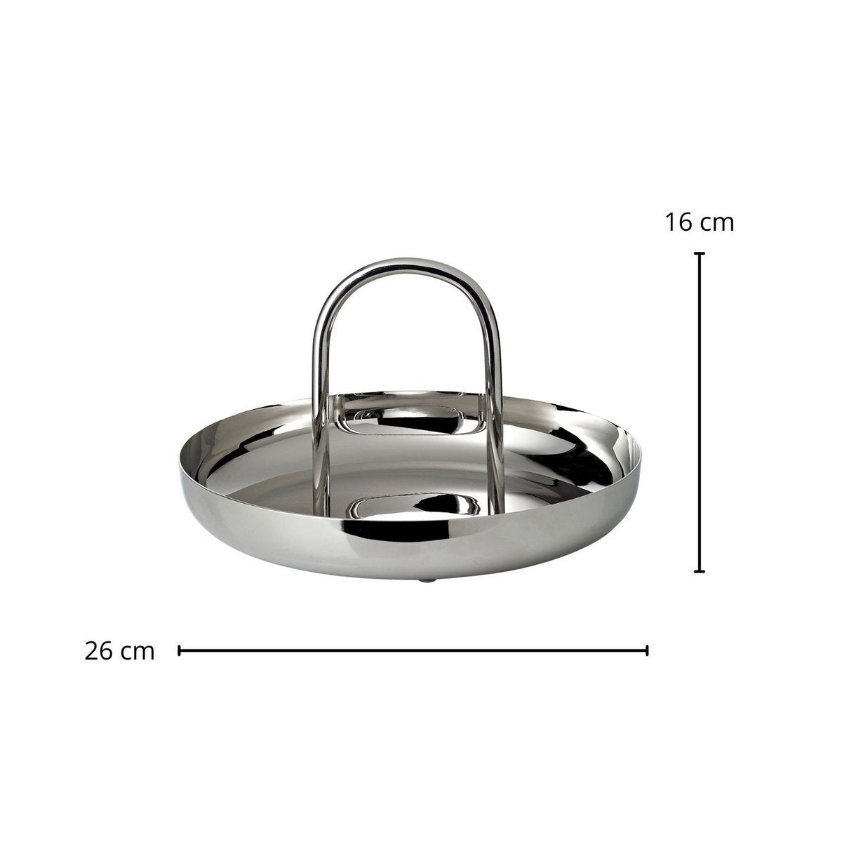 Stainless steel serving bowl Apus - 26 cm