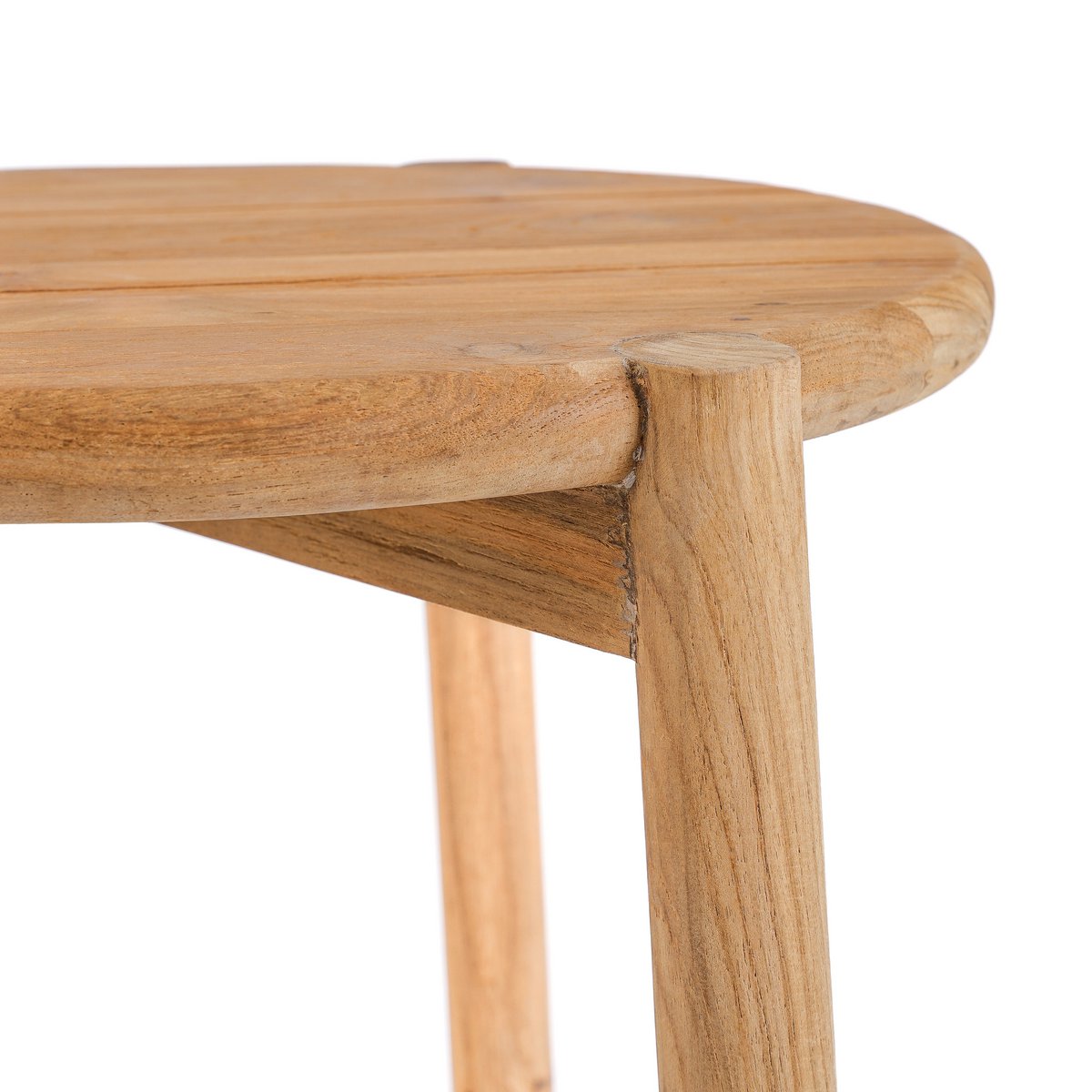 Teak side table, 47 × 50 cm - Outdoor