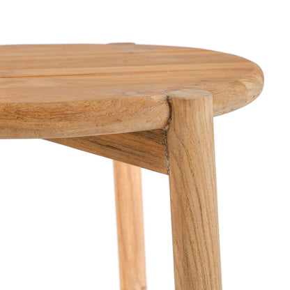 Teak side table, 47 × 50 cm - Outdoor