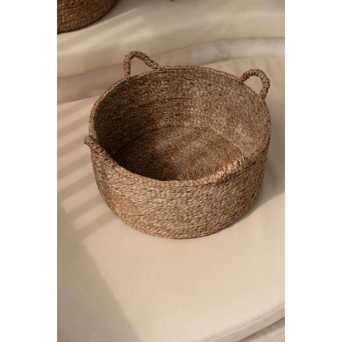 Les quatre mains basket, sisal - L