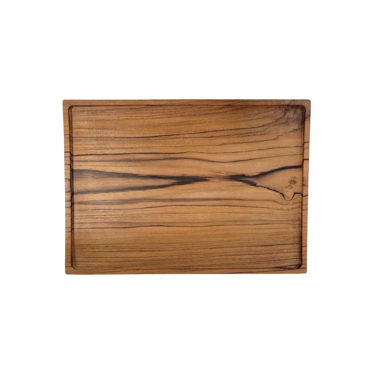 Teak Serving Plate - natural wood