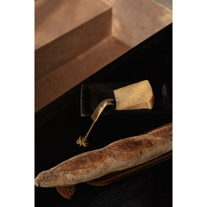 Teak bread plate, 45 cm - natural