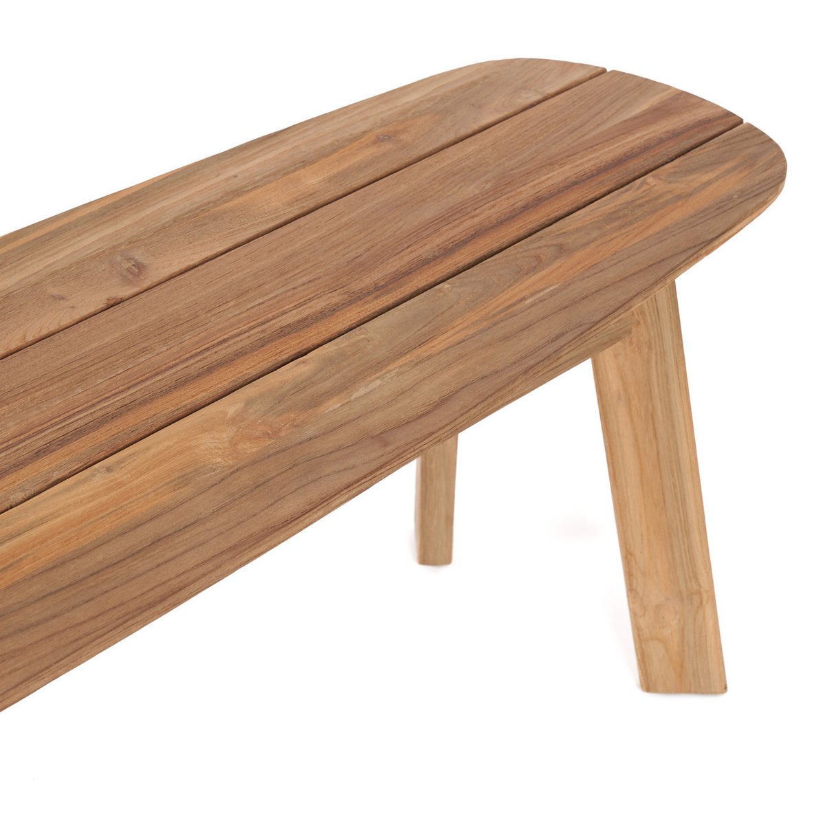 Tutuala outdoor bench - natural wood