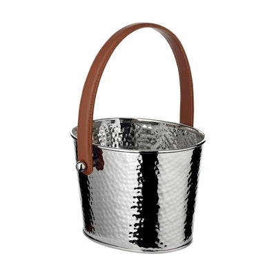 Edelstahl Champagnerkühler Gavin, gehämmert, 23 cm