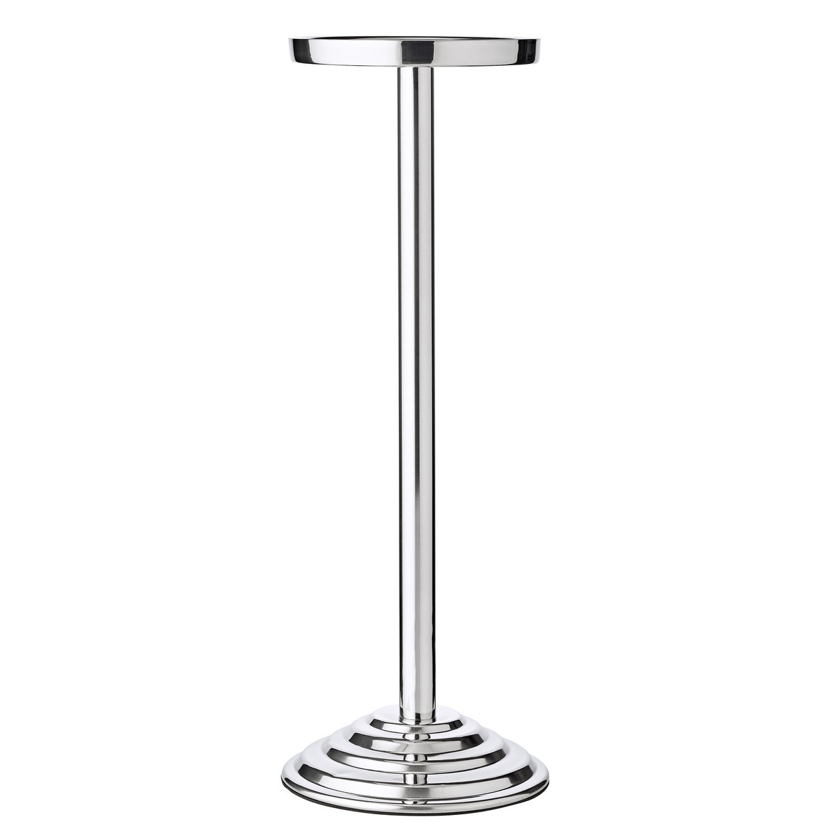 Champagne cooler with stand, stainless steel - 83 cm tall