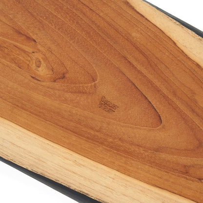 Wood tapas plate 100×17 cm - extra-large serving board
