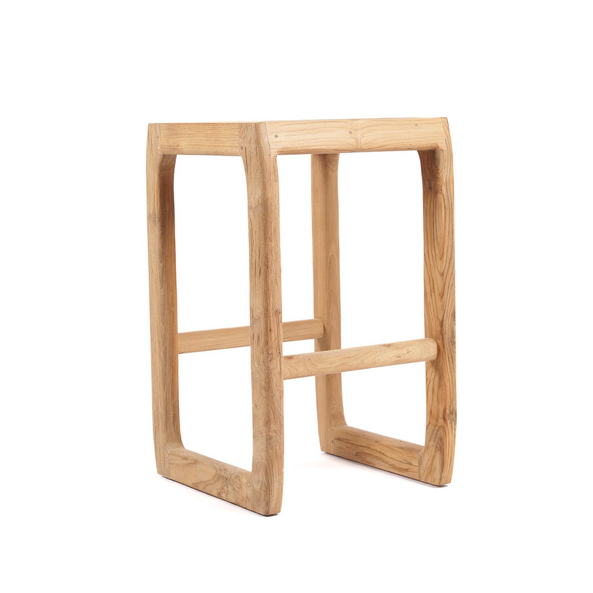 Teak bar stool, 70 cm - outdoor seating