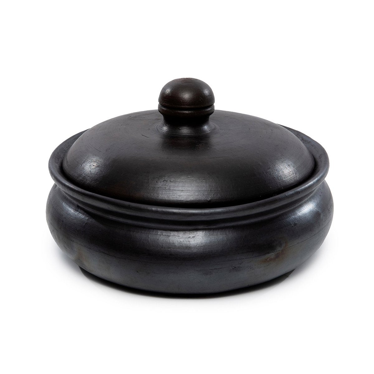 Terrakotta karrygryde, sort - 24 cm