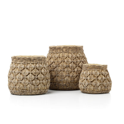 Concrete knot planter M - 18 × 18 × 15.5 cm