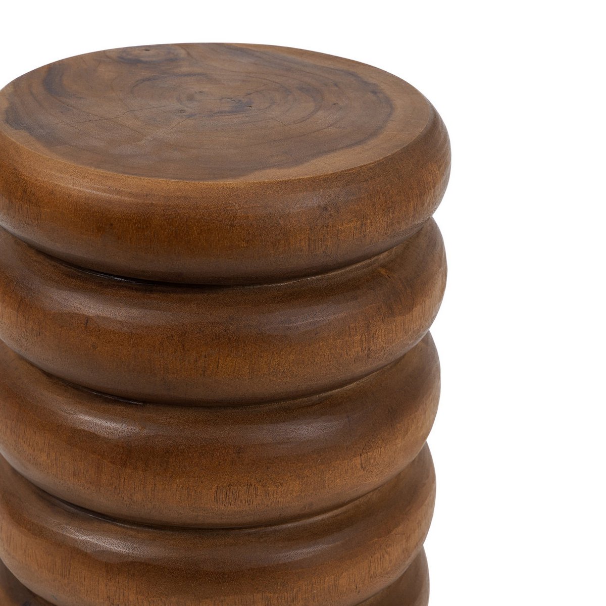Umiko stool, natural wood - 45 cm