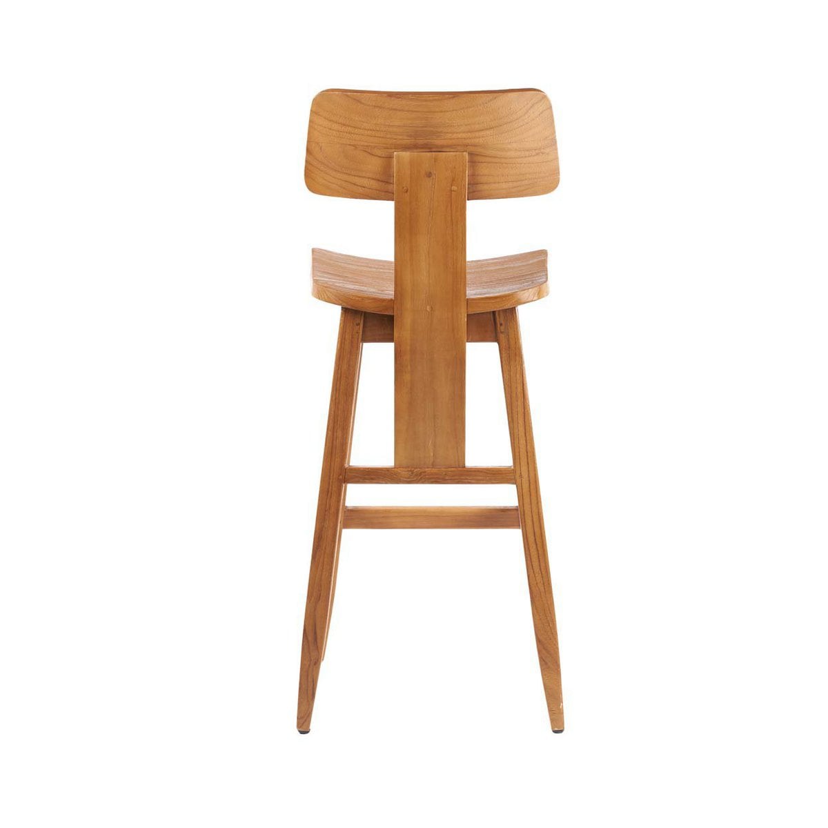 Wooden barstool, natural - 109cm H