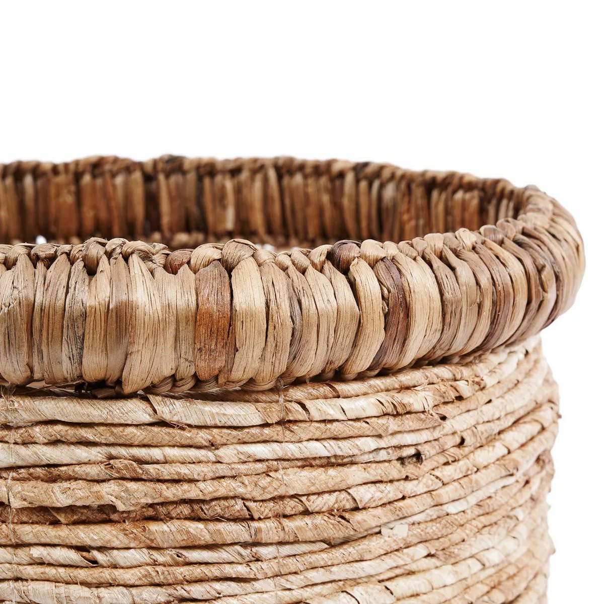 Seagrass basket, cylinder - 38 cm