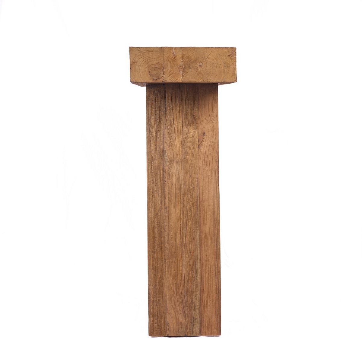 Teak console table, 86 cm - natural