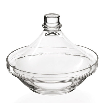 Glass tagine 32.5 × 27 cm — slow-cook serving piece