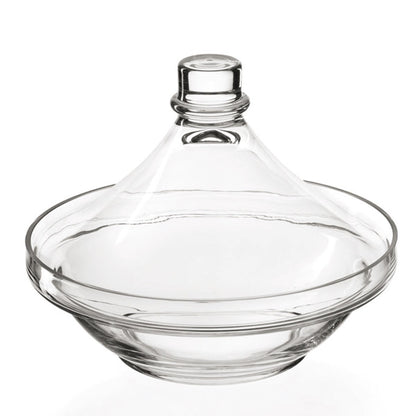 Glass tagine 32.5 × 27 cm — slow-cook serving piece