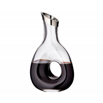 Kristalldekanter Gordon mit Platinrand – 1,2 L