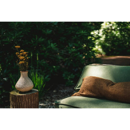 Cotton cushion cover 35×100 cm - brown