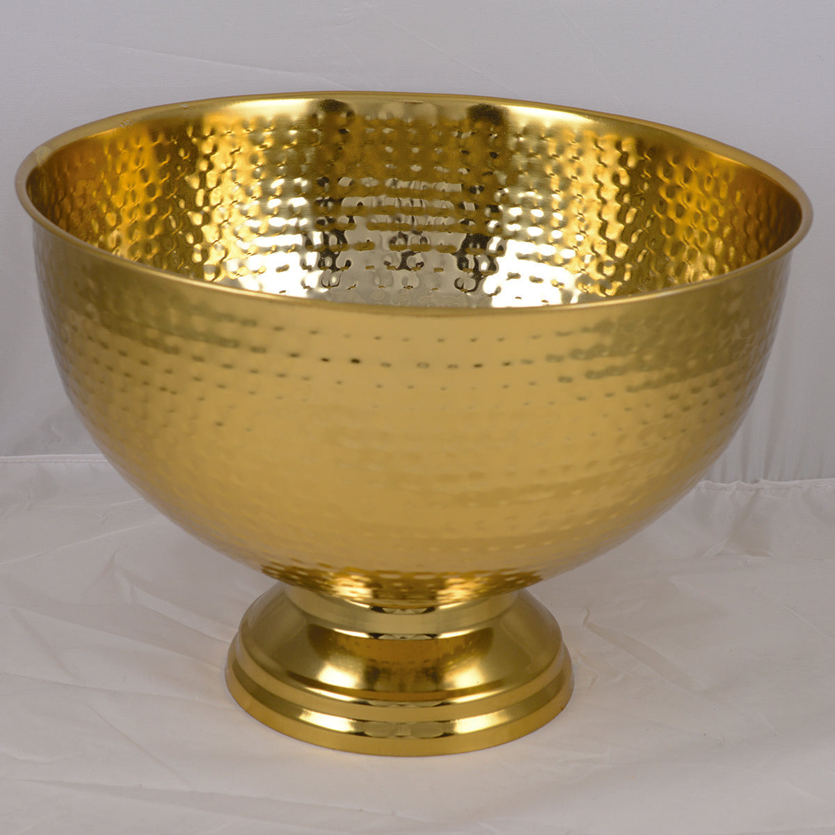 Stainless steel champagne bucket, 30cm - gold finish