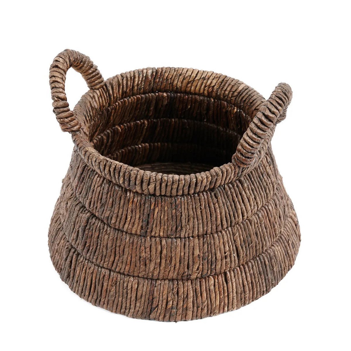 Palmblatt Rundkorb 42 × 33 cm - natur
