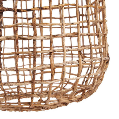 Palm leaf pendant light 40 × 74 cm – round form, L