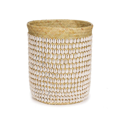 Pandan shell basket 34 × 40 cm - natural