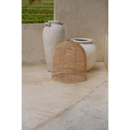 Rattan pendant light 50×55 cm - natural finish