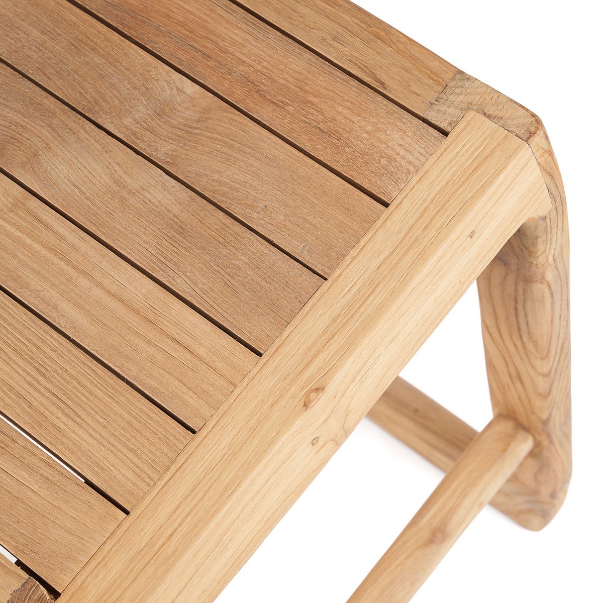 Teak bar stool, 70 cm - outdoor seating