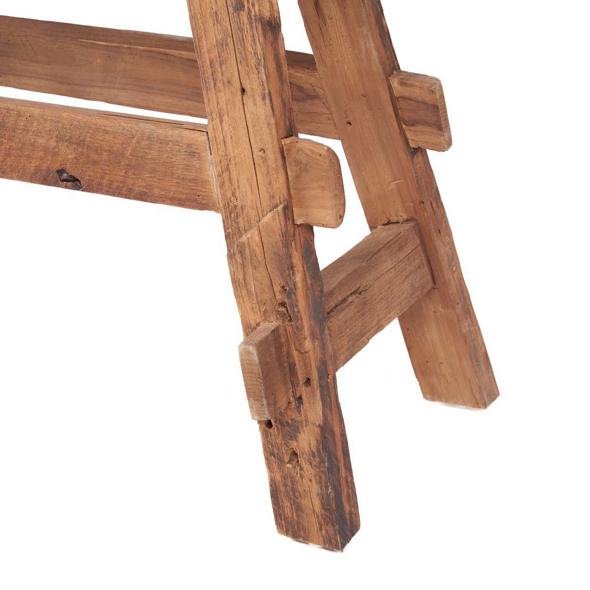 Teak bench, natural - 150 × 50 cm
