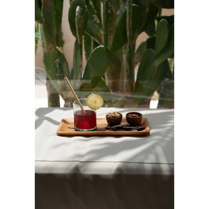 Bamboo straws, set of 10 - with brush