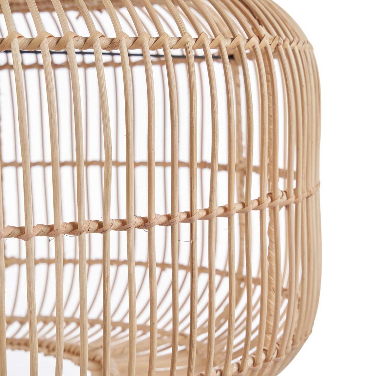 Rattan Arun pendellampe – 55 cm bred, 30 cm høj