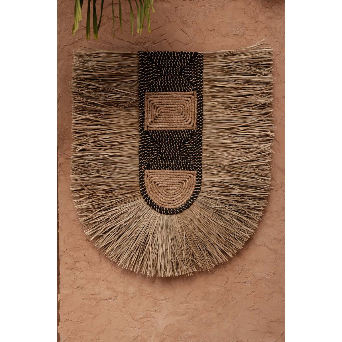 Grass wall weaving, organic - natural