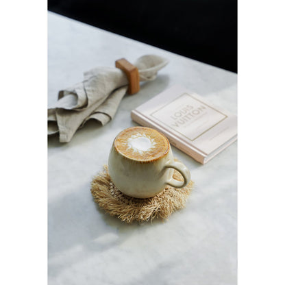 Stoneware mug, large - blue (Portugal)