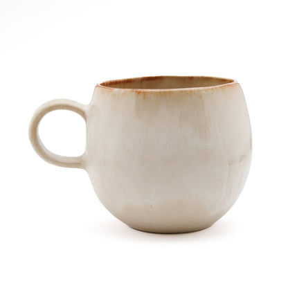 Stoneware mug, large - blue (Portugal)