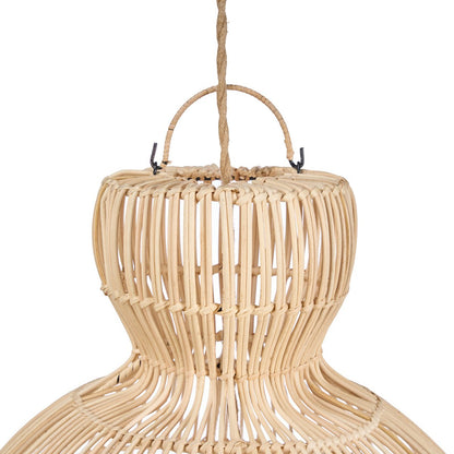 Rattan pendel 57 cm - håndvævet i Indonesien